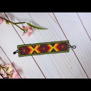 Huichol Bracelet Color Full Handmade